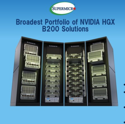 Supermicro mở rộng hệ thống Blackwell – Tối ưu hóa cho AI Factory